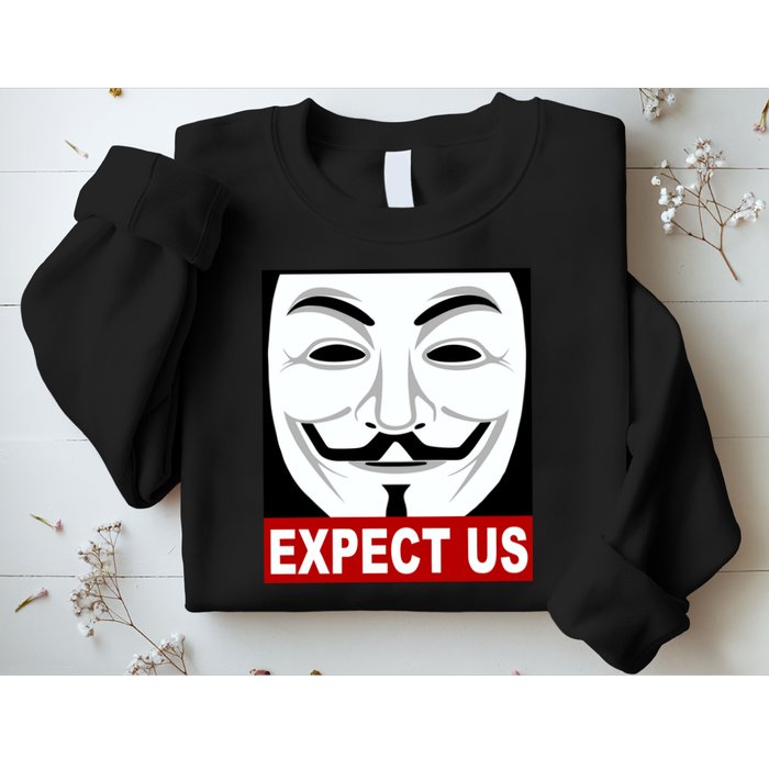 Anonymous Expect Us Internet Sweatshirt