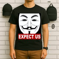 Anonymous Expect Us Internet T-Shirt