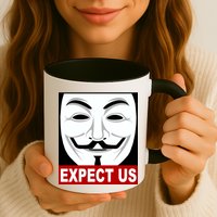 Anonymous Expect Us Internet Mug