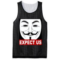 Anonymous Expect Us Internet Mesh Reversible Basketball Jersey Tank