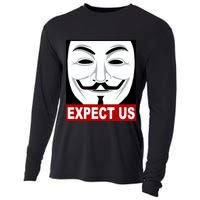 Anonymous Expect Us Internet Cooling Performance Long Sleeve Crew