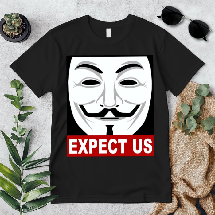 Anonymous Expect Us Internet Premium T-Shirt