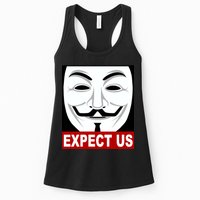 Anonymous Expect Us Internet Womens Tank Top