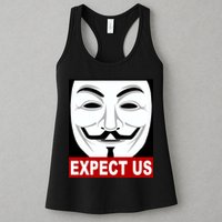 Anonymous Expect Us Internet Womens Tank Top