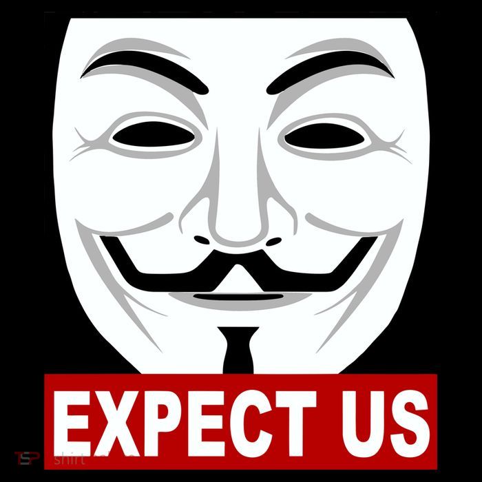 Anonymous Expect Us Internet Baby Bodysuit