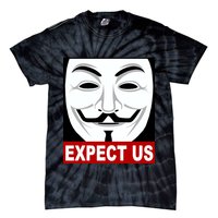 Anonymous Expect Us Internet Tie-Dye T-Shirt