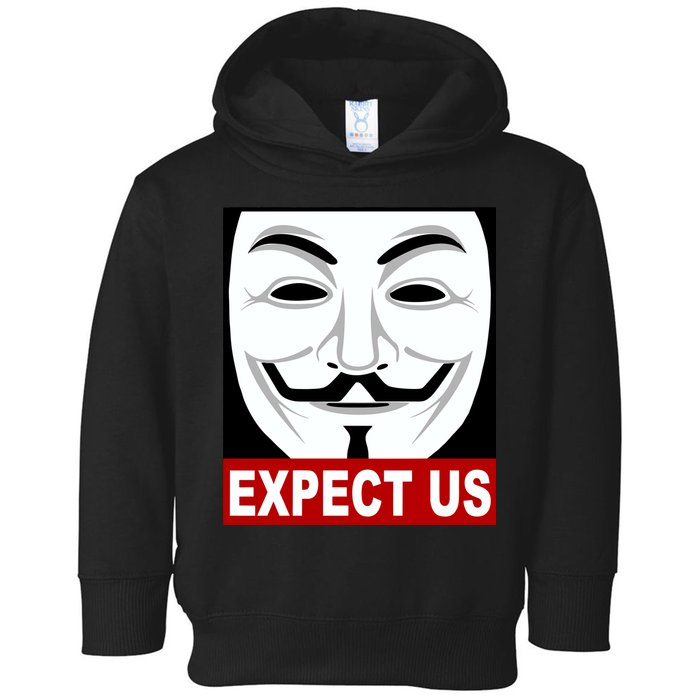 Anonymous Expect Us Internet Toddler Hoodie