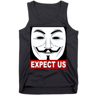 Anonymous Expect Us Internet Tank Top