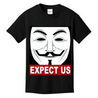Anonymous Expect Us Internet Kids T-Shirt