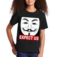 Anonymous Expect Us Internet Kids T-Shirt