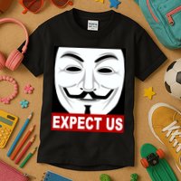 Anonymous Expect Us Internet Kids T-Shirt