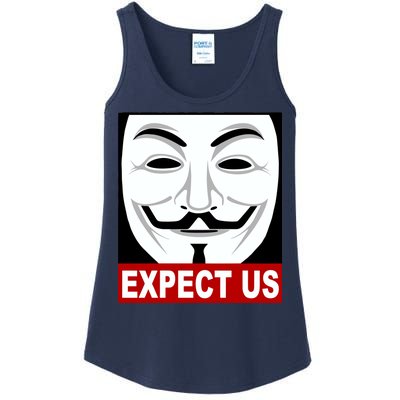 Anonymous Expect Us Internet Ladies Essential Tank