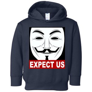 Anonymous Expect Us Internet Toddler Hoodie