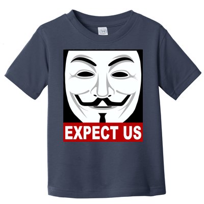 Anonymous Expect Us Internet Toddler T-Shirt