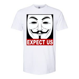 Anonymous Expect Us Internet Softstyle CVC T-Shirt