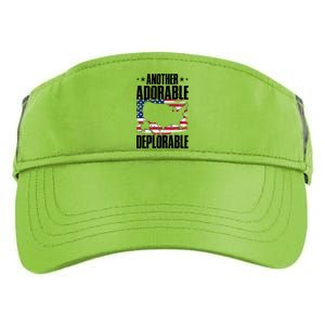 Another Adorable Deplorable Pro Trump Adult Drive Performance Visor