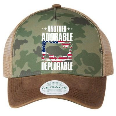 Another Adorable Deplorable Pro Trump Legacy Tie Dye Trucker Hat