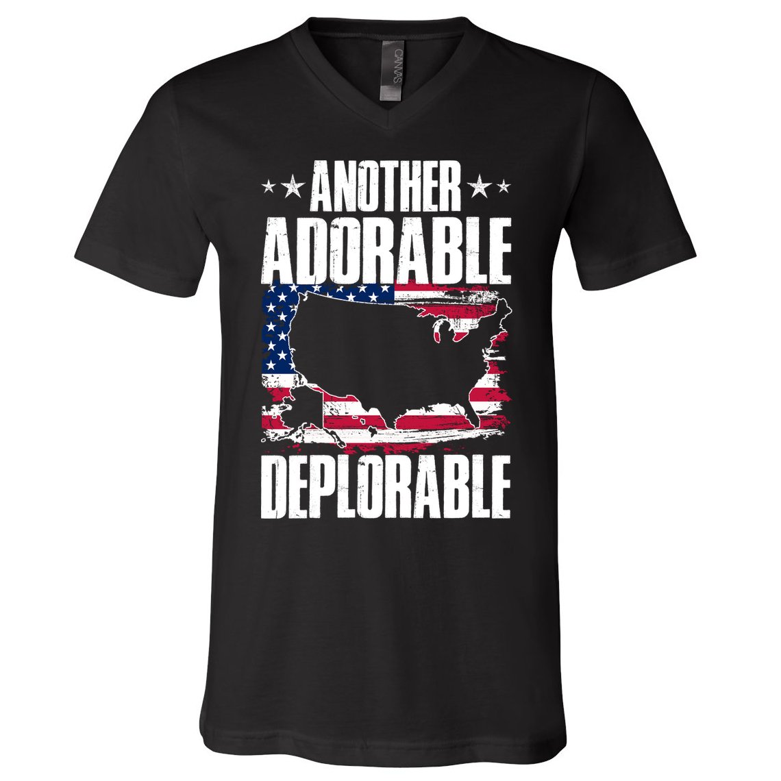 Another Adorable Deplorable Pro Trump V-Neck T-Shirt