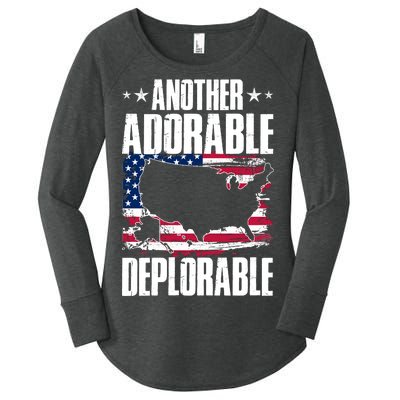 Another Adorable Deplorable Pro Trump Women's Perfect Tri Tunic Long Sleeve Shirt