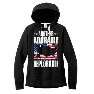 Another Adorable Deplorable Pro Trump Women's Fleece Hoodie