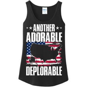 Another Adorable Deplorable Pro Trump Ladies Essential Tank