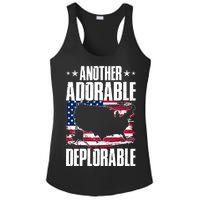 Another Adorable Deplorable Pro Trump Ladies PosiCharge Competitor Racerback Tank