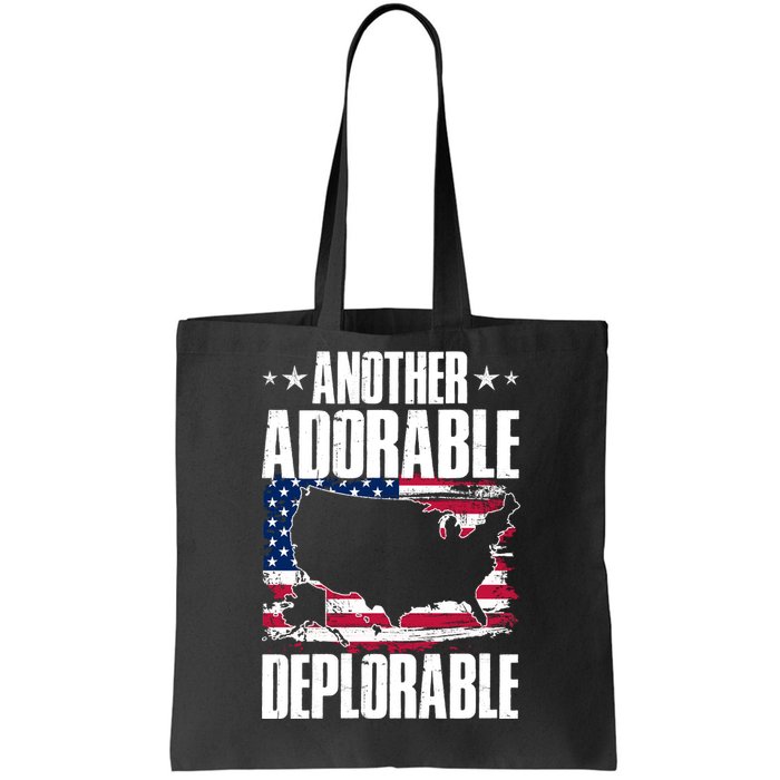 Another Adorable Deplorable Pro Trump Tote Bag