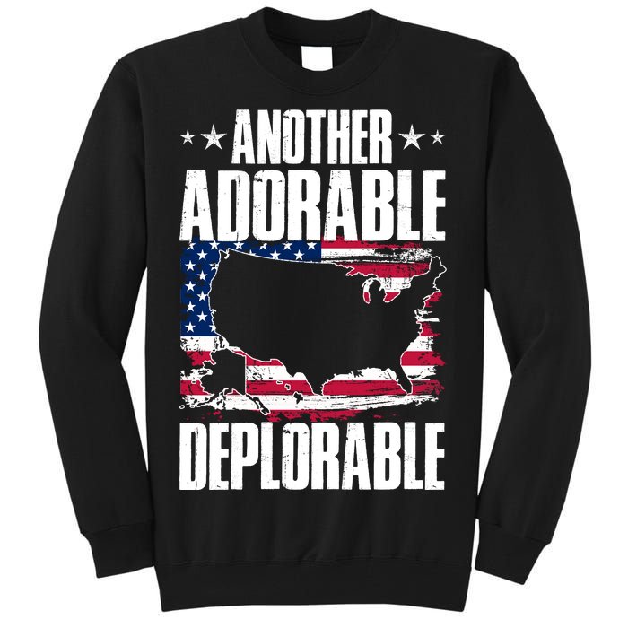 Another Adorable Deplorable Pro Trump Tall Sweatshirt