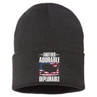 Another Adorable Deplorable Pro Trump Sustainable Knit Beanie