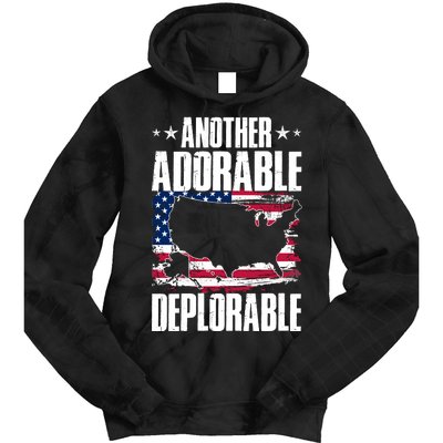 Another Adorable Deplorable Pro Trump Tie Dye Hoodie