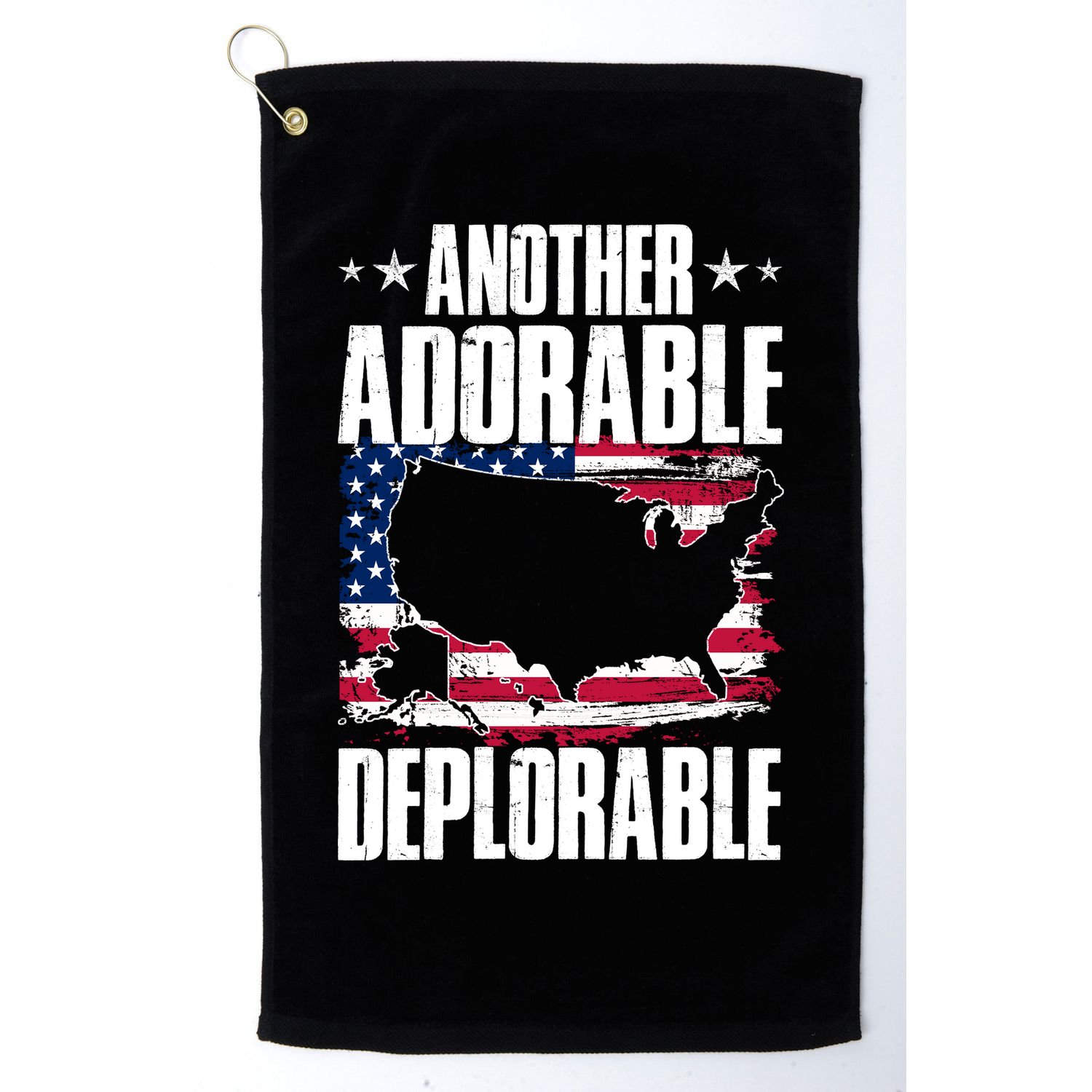 Another Adorable Deplorable Pro Trump Golf Towel