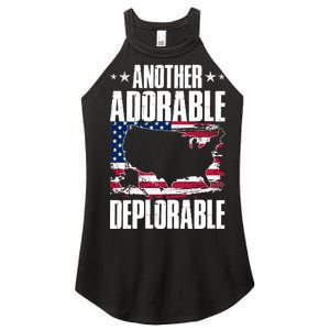 Another Adorable Deplorable Pro Trump Women's Perfect Tri Rocker Tank