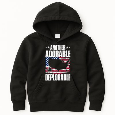 Another Adorable Deplorable Pro Trump Kids Hoodie