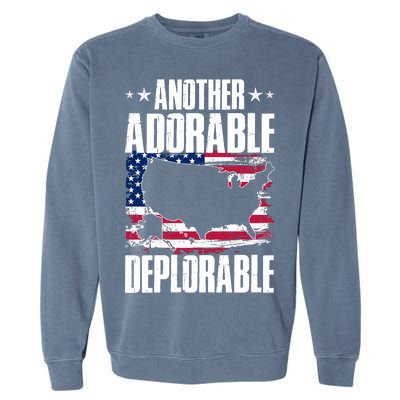 Another Adorable Deplorable Pro Trump Garment-Dyed Sweatshirt