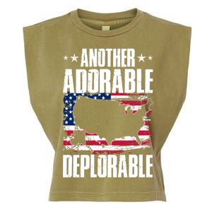 Another Adorable Deplorable Pro Trump Garment-Dyed Women's Muscle Tee