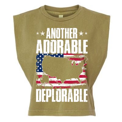 Another Adorable Deplorable Pro Trump Garment-Dyed Women's Muscle Tee