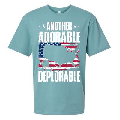 Another Adorable Deplorable Pro Trump Sueded Cloud Jersey T-Shirt