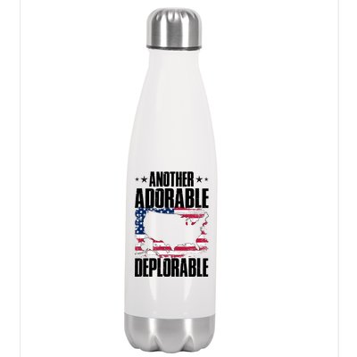 Another Adorable Deplorable Pro Trump Stainless Steel Insulated Water Bottle