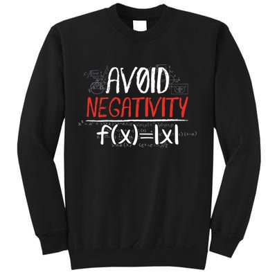 Avoid Negativity Positive Life Gift Sweatshirt