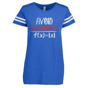 Avoid Negativity Positive Life Gift Enza Ladies Jersey Football T-Shirt