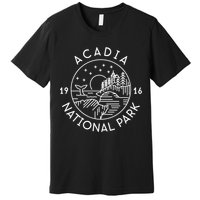 Acadia National Park 1916 Maine Bar Harbor Premium T-Shirt