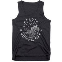 Acadia National Park 1916 Maine Bar Harbor Tank Top