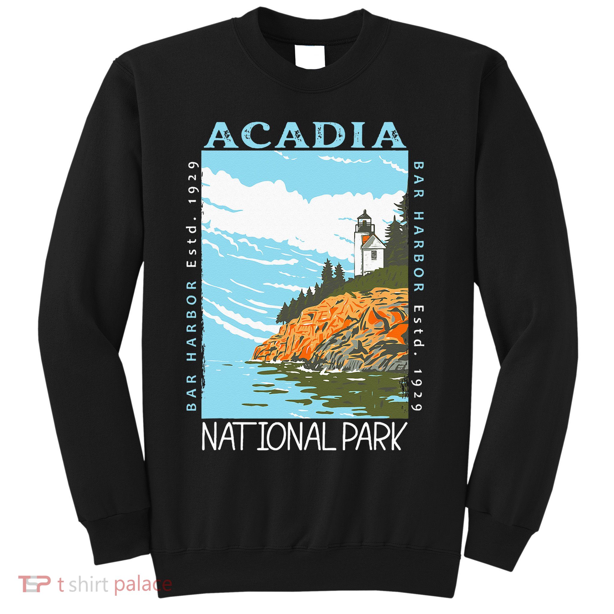 Acadia National Park Bar Harbor Maine Vintage Sweatshirt