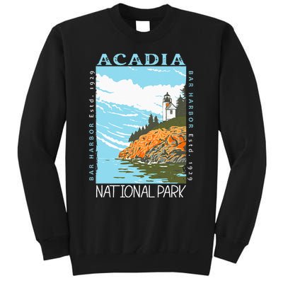 Acadia National Park Bar Harbor Maine Vintage Sweatshirt