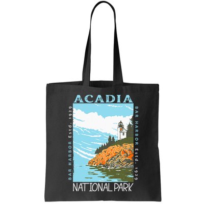 Acadia National Park Bar Harbor Maine Vintage Bag