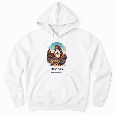 Arches National Park Utah Cool Vintage Style Hoodie