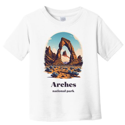 Arches National Park Utah Cool Vintage Style Toddler T-Shirt
