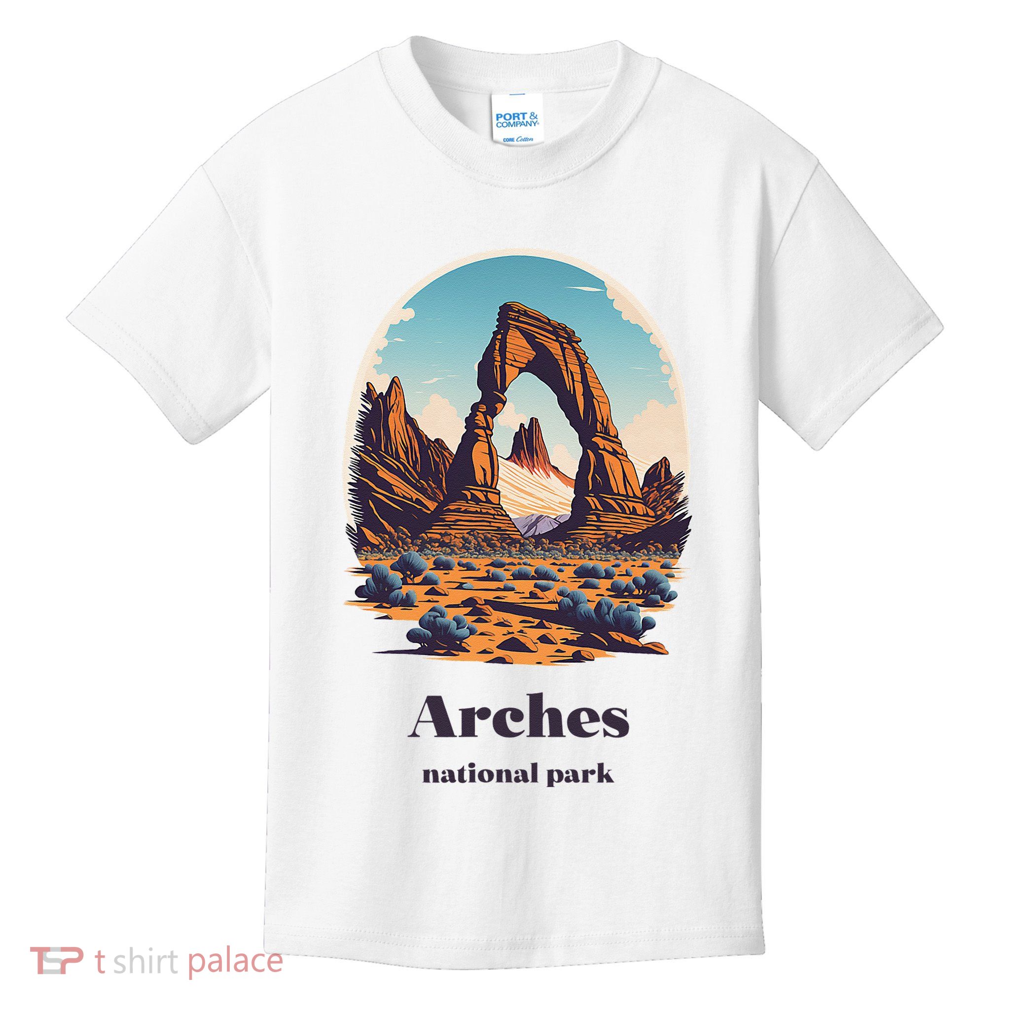 Arches National Park Utah Cool Vintage Style Kids T-Shirt