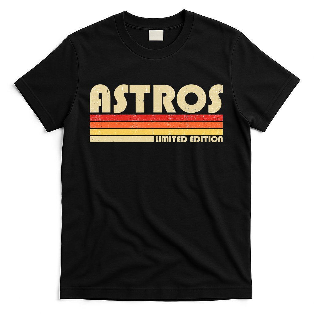 Astros Name Personalized Vintage Retro Gift T-Shirt