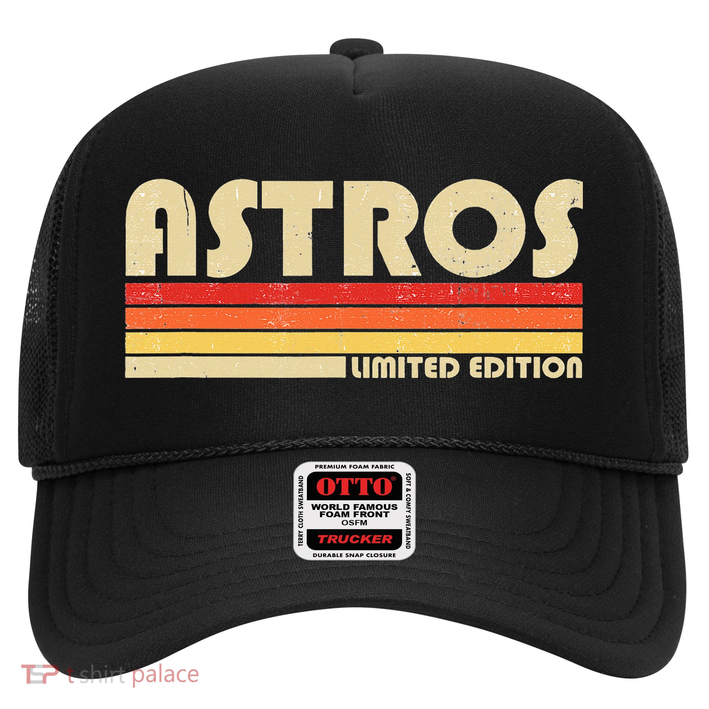Astros Name Personalized Vintage Retro Gift Trucker Hat